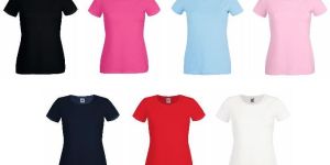Ladies Round Neck T-shirts