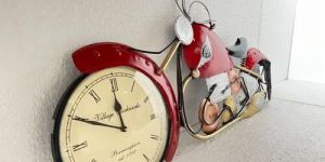 Bike Theme Decorative Wall Clock