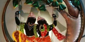 Radha Krishna Decorative Wall Art