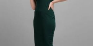 Ladies Plain Bandage Dress