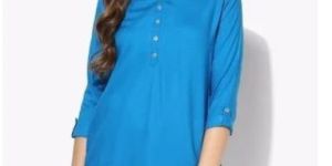 Ladies Plain Short Kurti