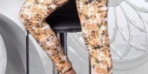 Ladies Printed Legging