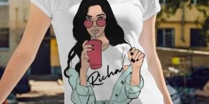 Ladies Printed T Shirt