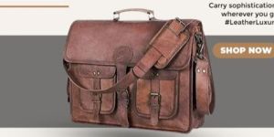 Office Leather Vantage Handmade Bag
