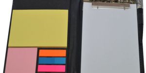 Memo Pad with Pen and Sticky Notes