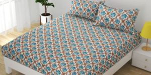 Super Soft Designer Double Bed Sheet