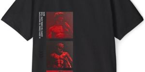 Mens Black Half Sleeve T-Shirt