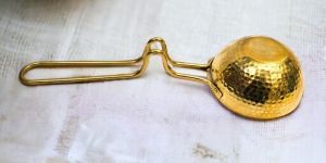 Brass Tadka Pan Top Quality Bass Design Brass Frypan