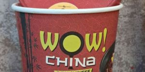 Multicolor Paper Food Container