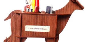 Desktop Wooden Pen Stand