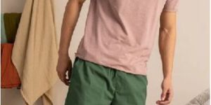 Breeeze Ultra-Light Casual Lounge Shorts Forest Green