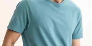 Statement Popcorn Textured Casual Tees Premium Tee Shirt