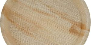 12 Inch Round Areca Leaf Plate