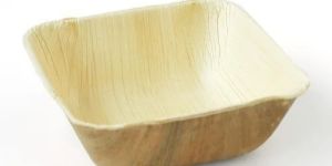 3 Inch Square Areca Leaf Bowl