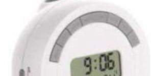 Round Digital Projection Clock