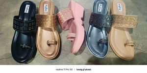 Ladies Designer Toe Ring Flat Sandal