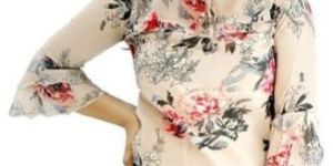 Ladies Printed Georgette Top