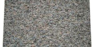 Grey Cotton Floor Mat