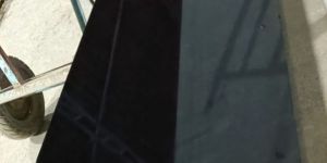 Jet Black Granite Slabs