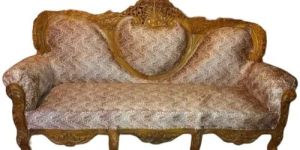 Brown Wedding Wooden Sofa
