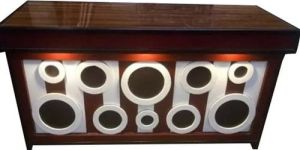 Brown Wooden Food Counter