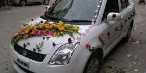 Wedding Marriage Car Flower Decoration
