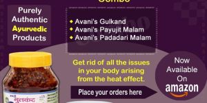 Avani Gulkand Payujeet Padadari Ointment Combo