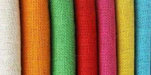 Coloured Jute Fabric