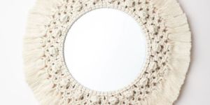 Bohemian Macrame Handcrafted Mirror
