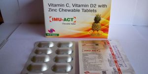 Citrus Aurantifolia Vitamin-C and vitamin-D Tablets