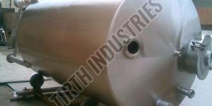 Horizontal Stainless Steel Tank