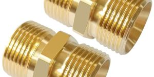 Brass Hex Coupling Nipple