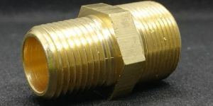 Brass Hex Coupling Pipe Fittings