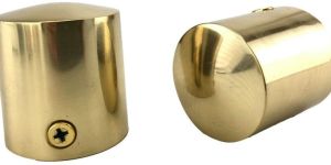 Polished Brass Rope End Cap