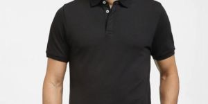 Mens Polo Neck T Shirt