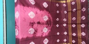 Art Silk Shibori Saree
