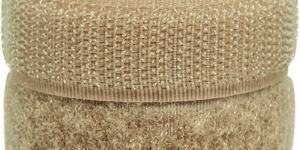 Beige Color Hook Velcro Tape