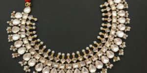 Kundan Work Gold Plated Necklace