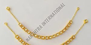 Kundal Square Anklets