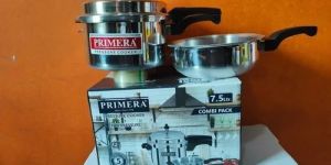 Primera 7.5 Liter Pressure Cooker And Pressure Pan Set