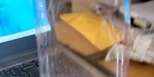 Oval Transparent PET Bottle