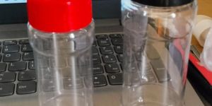 Transparent 100gm Pet Spice Jar