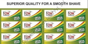 OK Stainless Steel Razor Blades