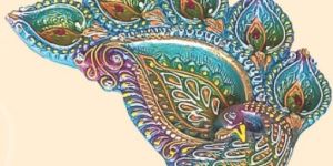 Decorative Diya Plate