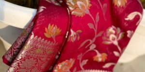 Banarasi Semi Georgette Silk Saree