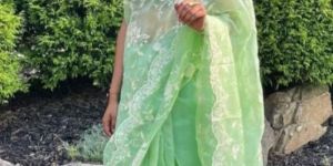 Embroidery Works Saree