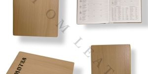 Wooden Scribbling Diary