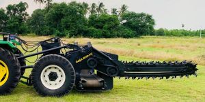 Trencher Machine with Conveyor - Gaja 200XC