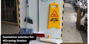 Floor Cleaning Station