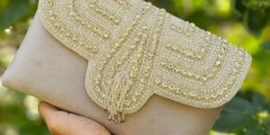 Handcrafted Bridal Clutch